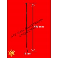 8X550 UV Dayanıklı Kablo Bağı